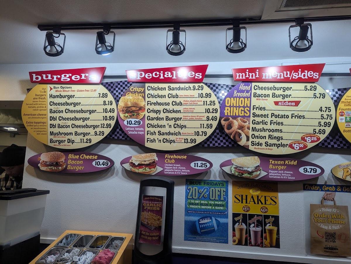 Kidd Valley Menu - Image 2